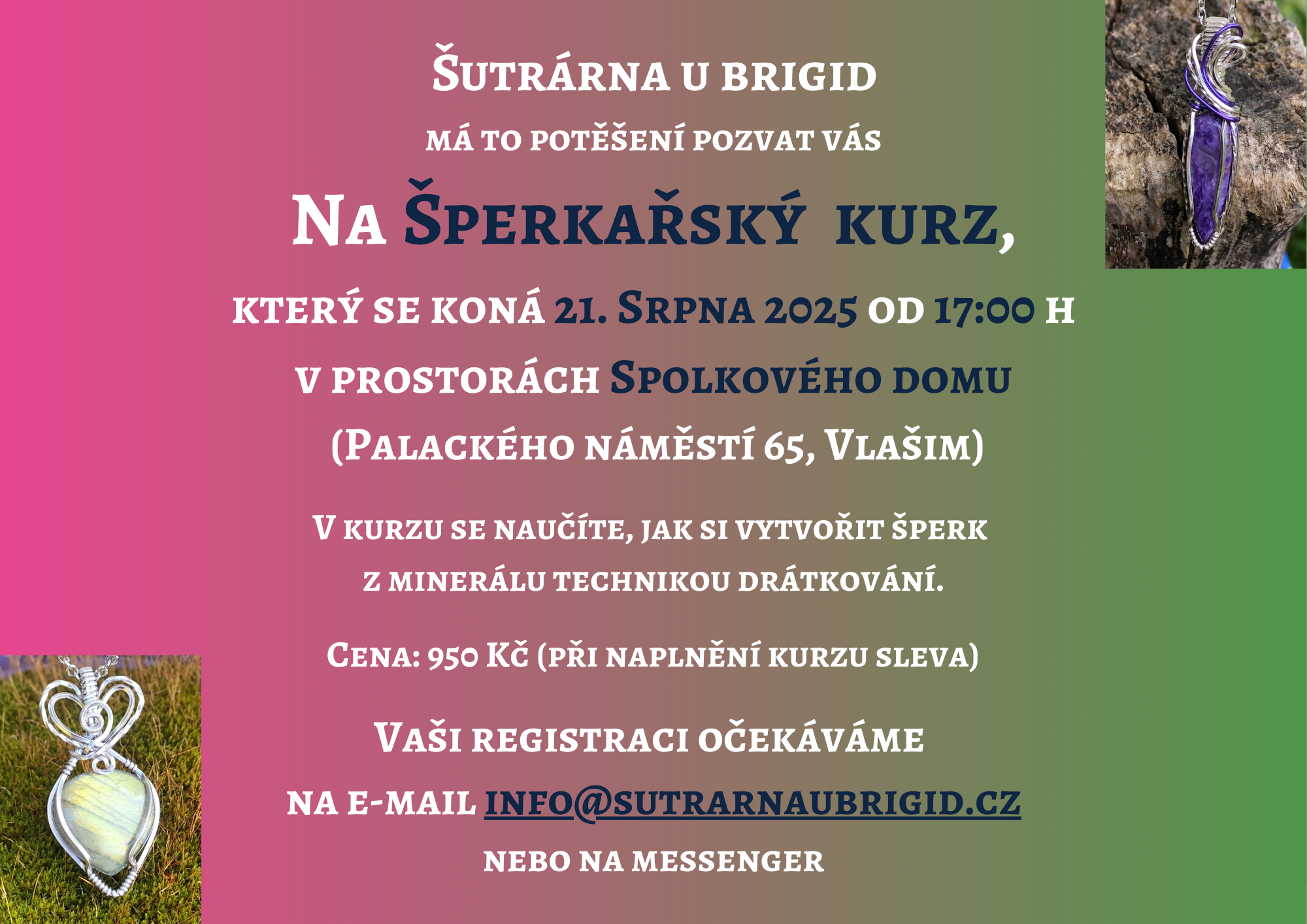 Leták na kurz Vlašim I  (A4 (na šířku))